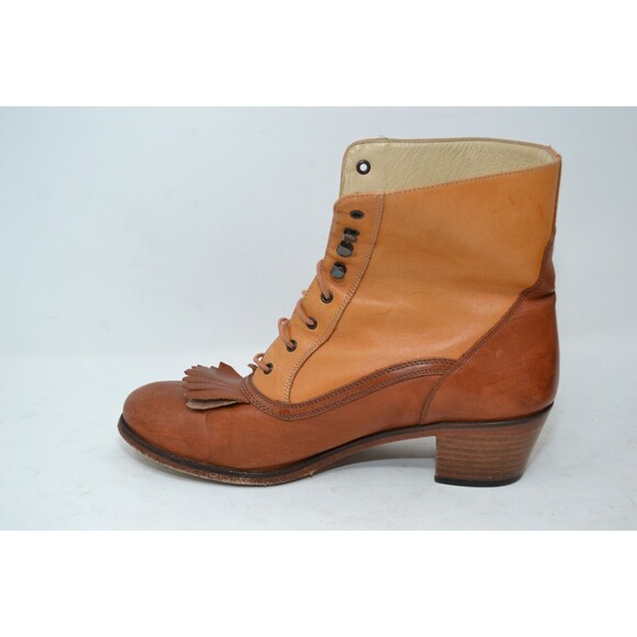 Women's Wolverine Nesbit Kiltie Boots, Samantha Pleet 1000 Mile Size 9 B - Brown - Picture 9 of 14